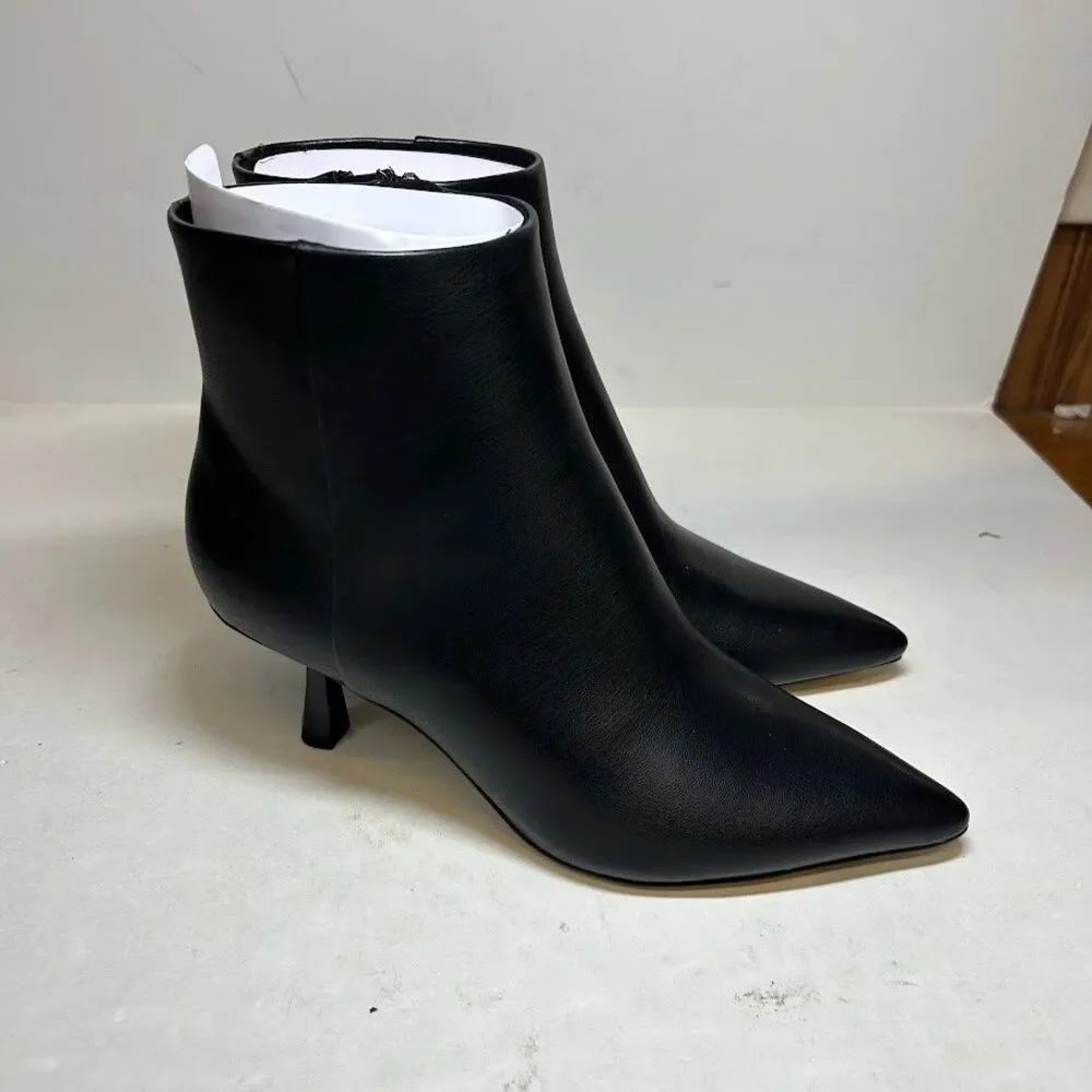 Circus by Sam Edelman Womens 6 M Black Suzie High Heel Ankle Booties NIB RY2